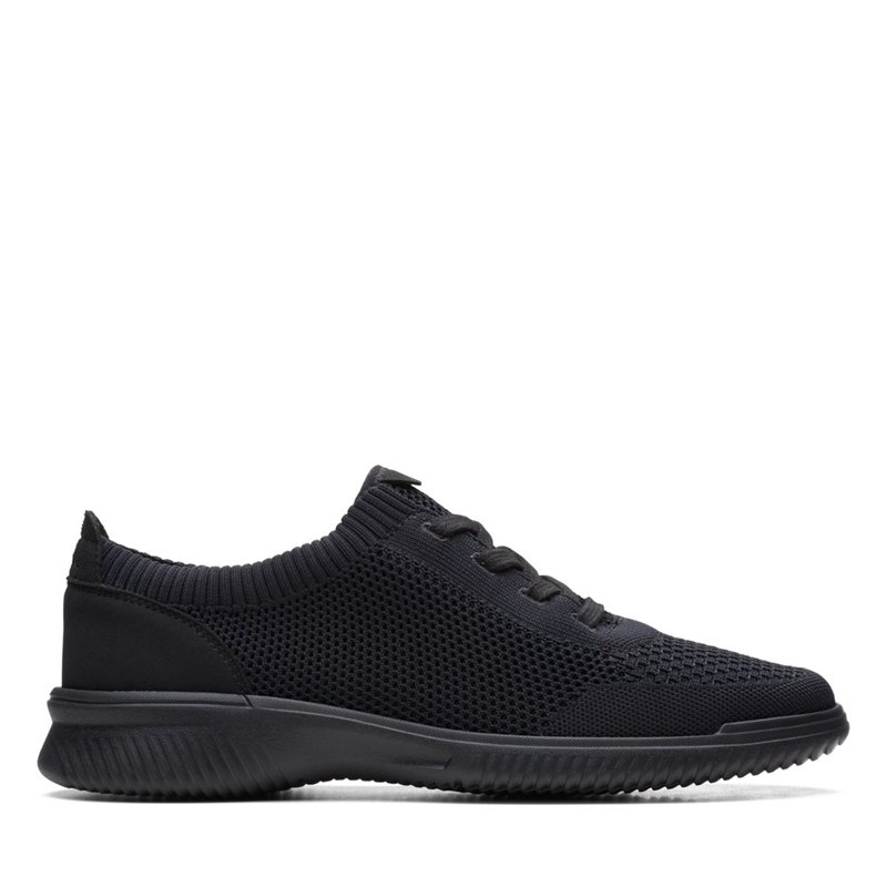 Zapatillas Clarks Donaway Knit Hombre Negras | 88530287