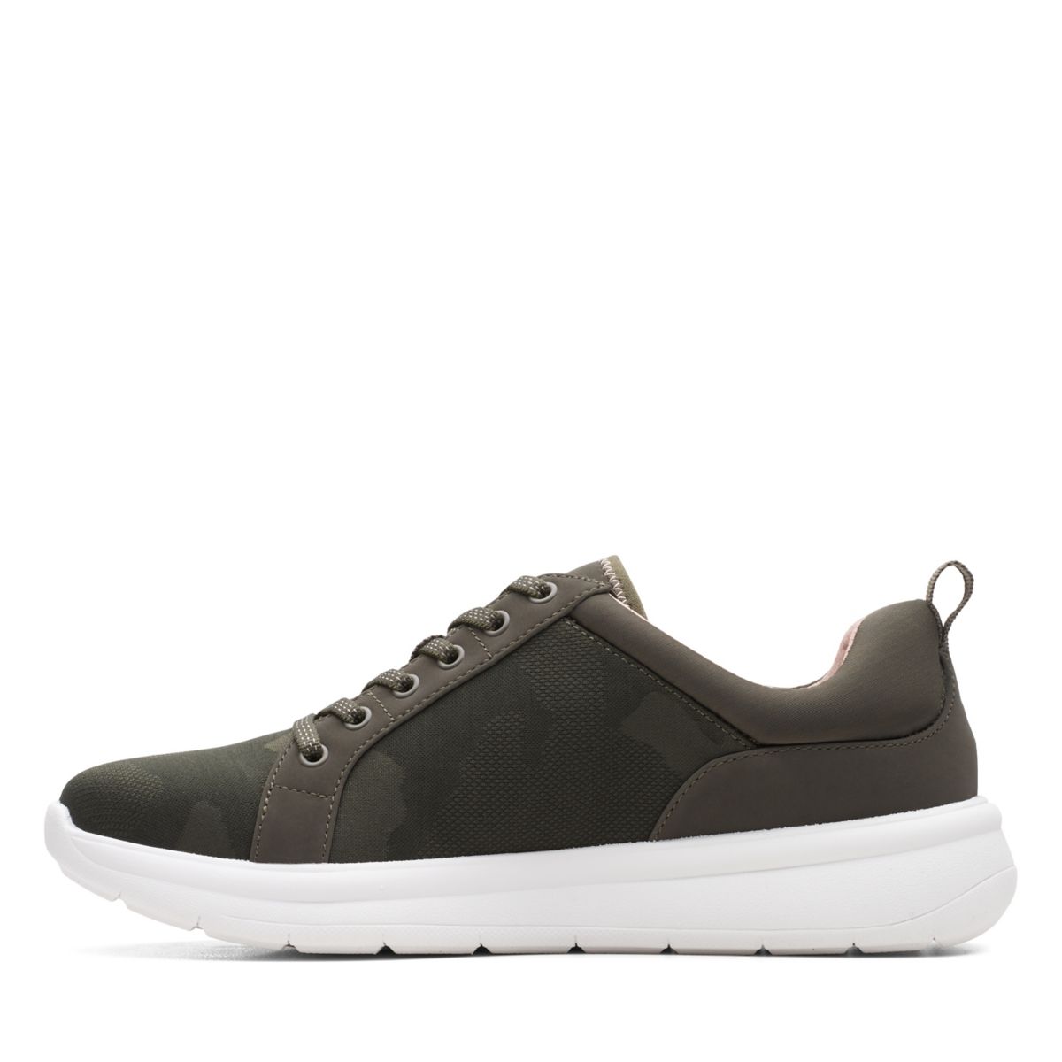 Zapatillas Clarks Ezera Encaje Mujer Verde Oscuro Oliva | 73222559