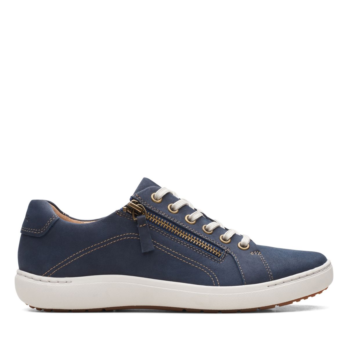 Zapatillas Clarks Nalle Encaje Mujer Azul Marino | 67049658