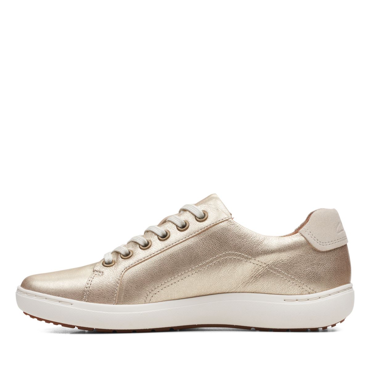 Zapatillas Clarks Nalle Encaje Mujer Doradas | 77111298