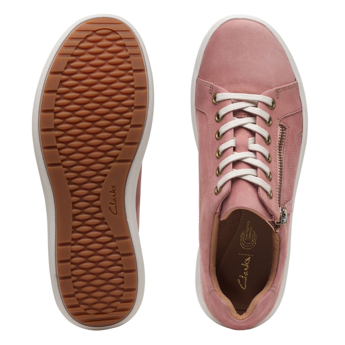 Zapatillas Clarks Nalle Encaje Mujer Rosas | 14990643