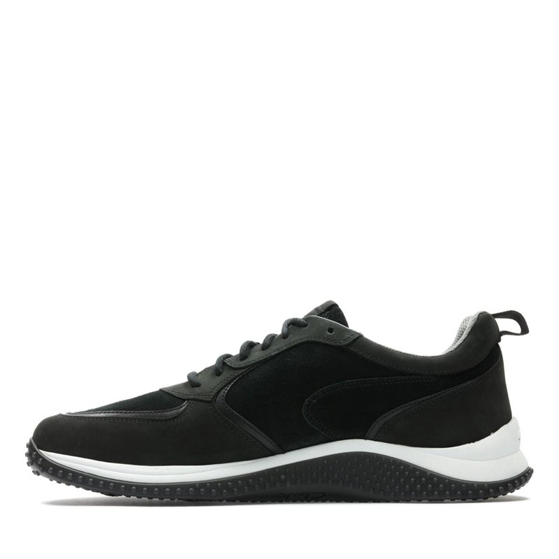 Zapatillas Clarks Puxton Run Hombre Negras | 51804114