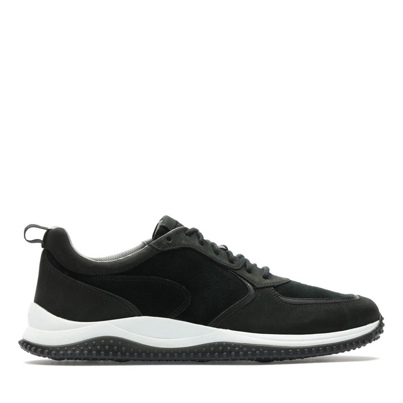 Zapatillas Clarks Puxton Run Hombre Negras | 51804114