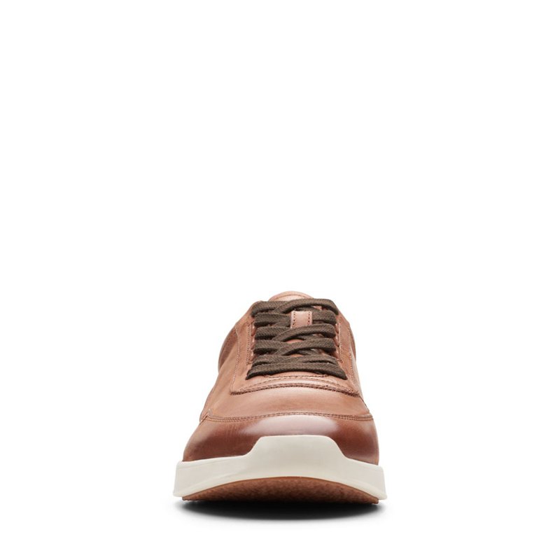 Zapatillas Clarks Race Lite Encaje Hombre Marrones | 45159002