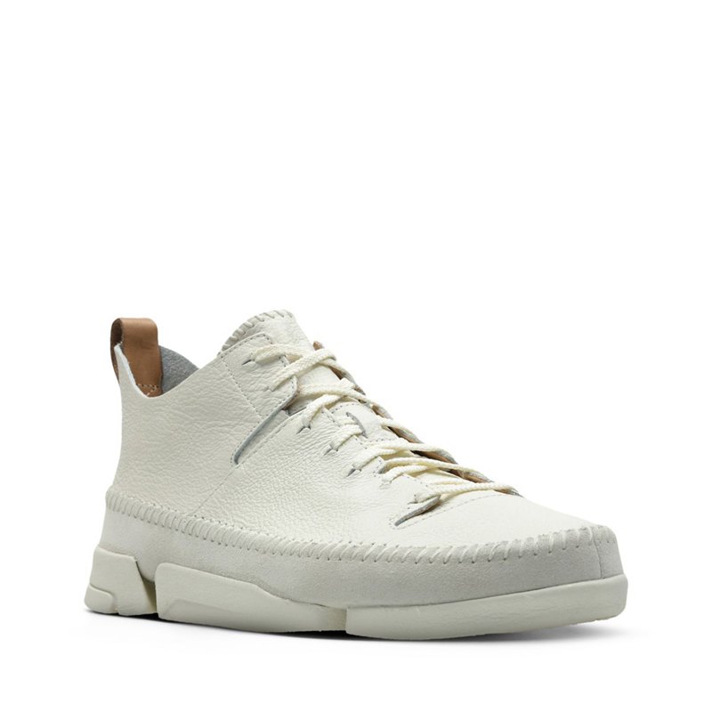 Zapatillas Clarks Trigenic Flex Hombre Blancas | 28052213