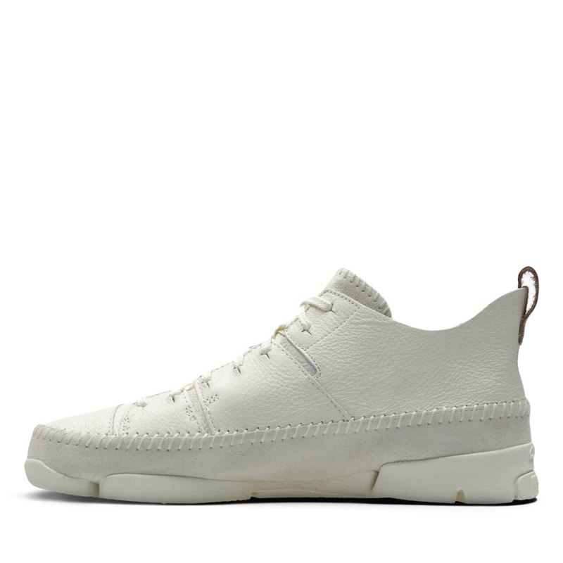 Zapatillas Clarks Trigenic Flex Hombre Blancas | 28052213