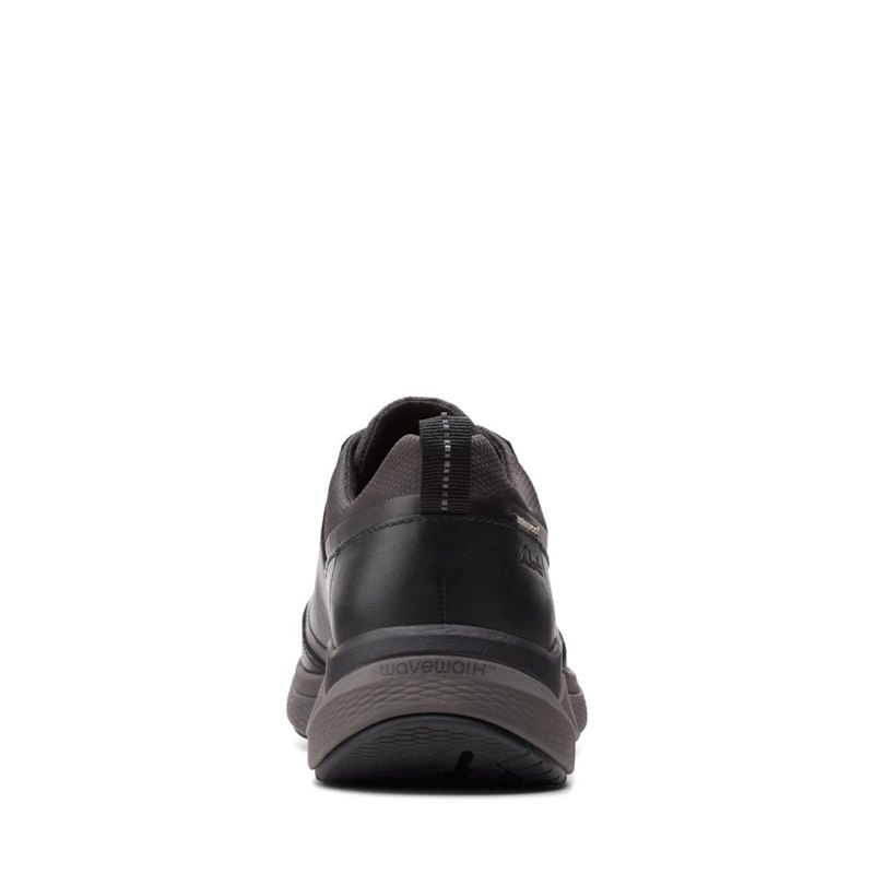 Zapatillas Clarks Wave 2.0 Vibe Hombre Negras | 18334369