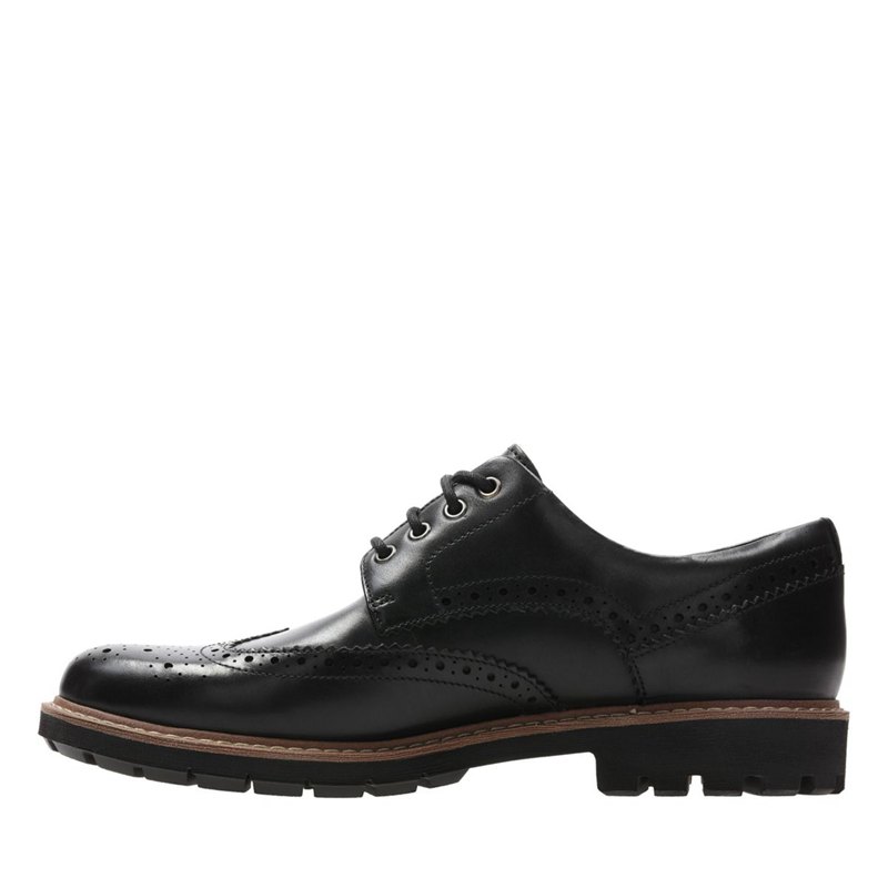 Zapatos Brogue Clarks Batcombe Wing Hombre Negras | 29224181