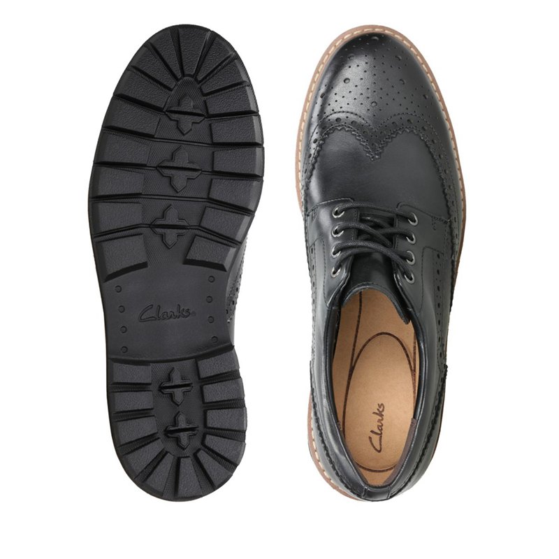 Zapatos Brogue Clarks Batcombe Wing Hombre Negras | 29224181