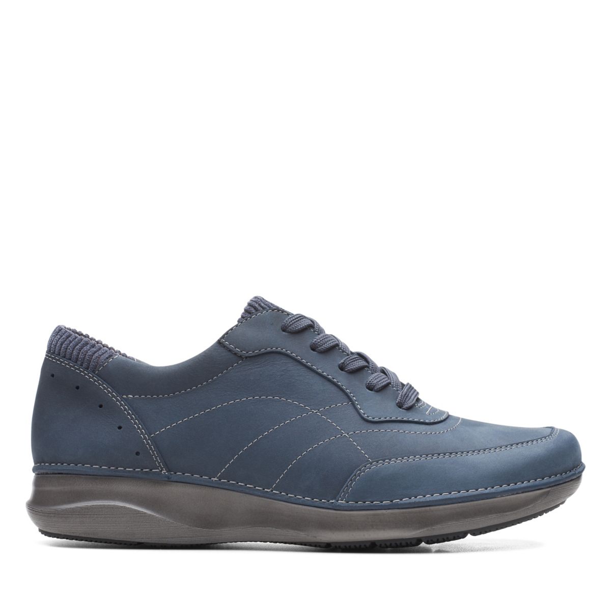 Zapatos Casuales Clarks Appley Tie Mujer Azul Marino | 57684736