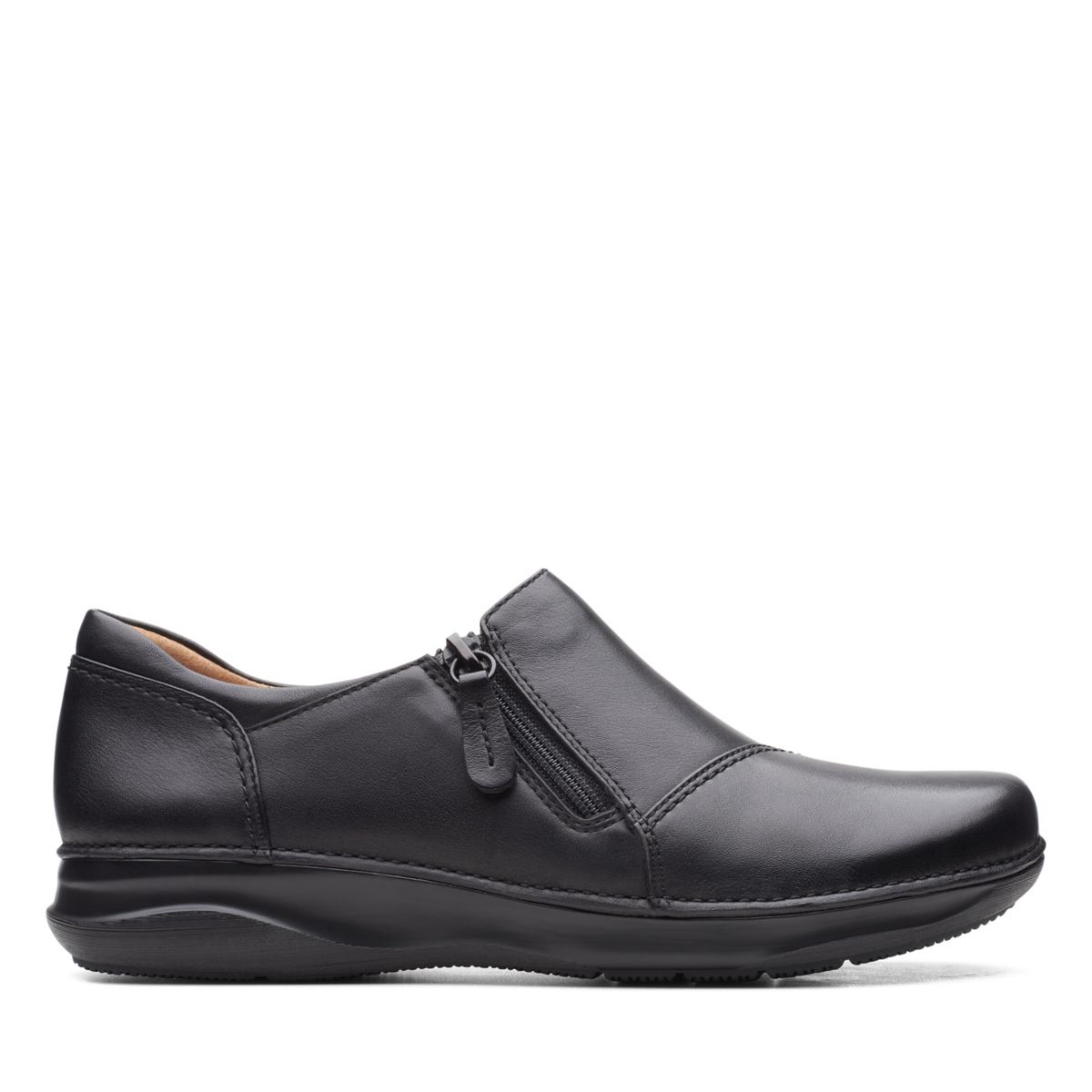 Zapatos Casuales Clarks Appley Zip Mujer Negras | 44971034