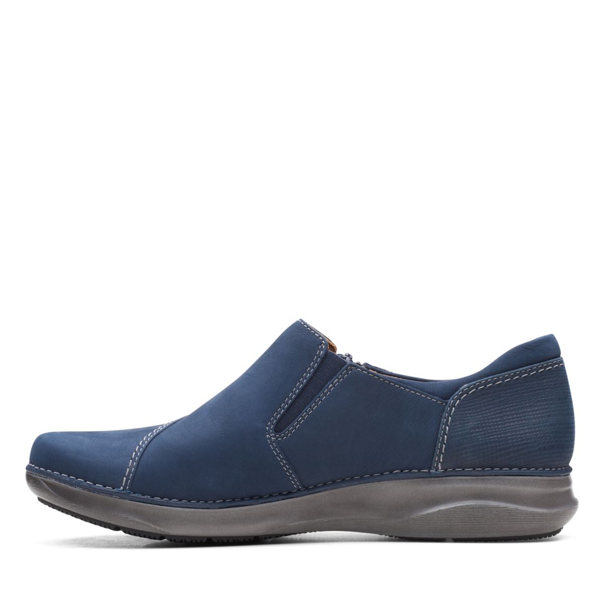 Zapatos Casuales Clarks Appley Zip Mujer Azul Marino | 4726697