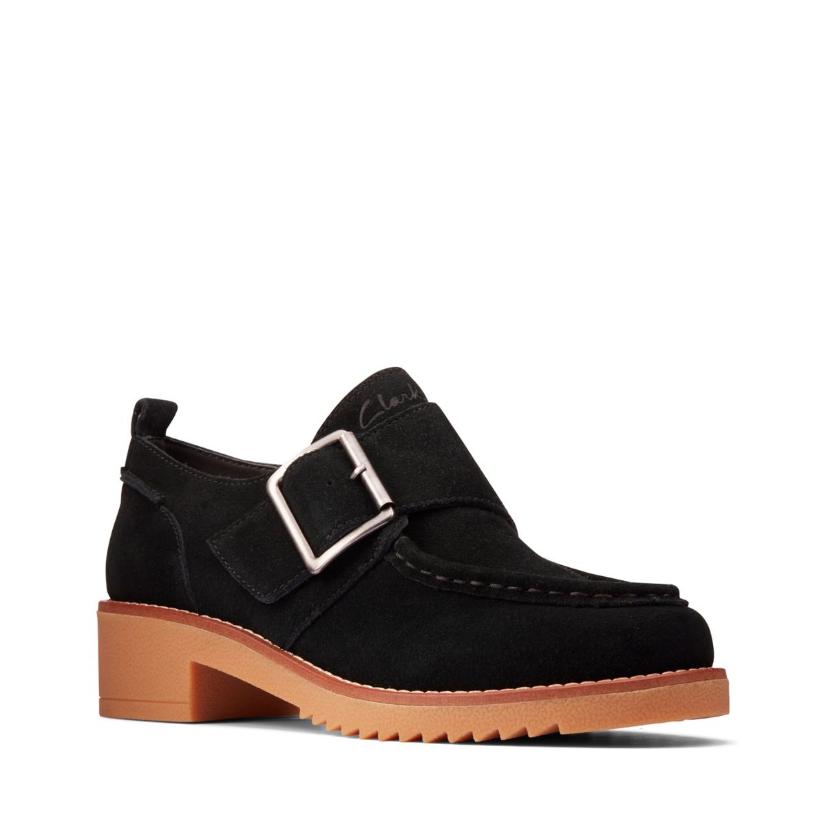 Zapatos Casuales Clarks Eden Mid Monk Mujer Negras | 65089973