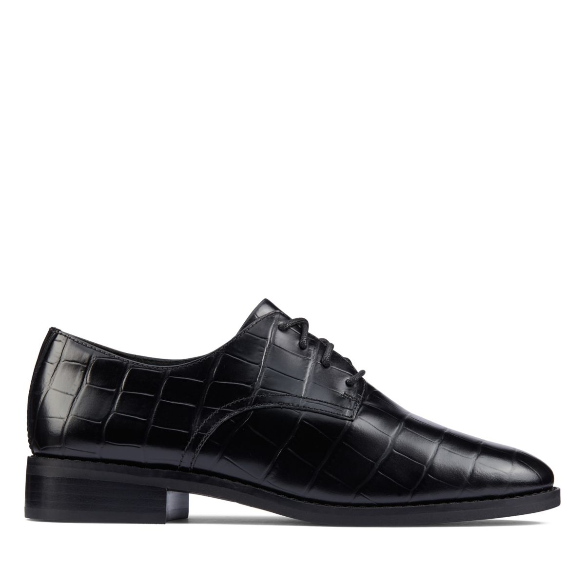 Zapatos Oxford Clarks Ria Derby Mujer Negras | 71123770