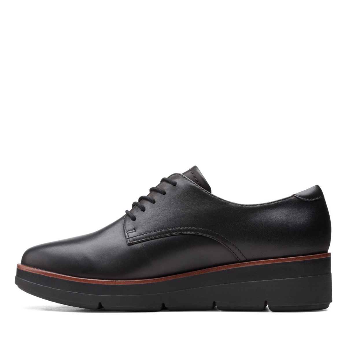 Zapatos Oxford Clarks Shaylin Encaje Mujer Negras | 41122246