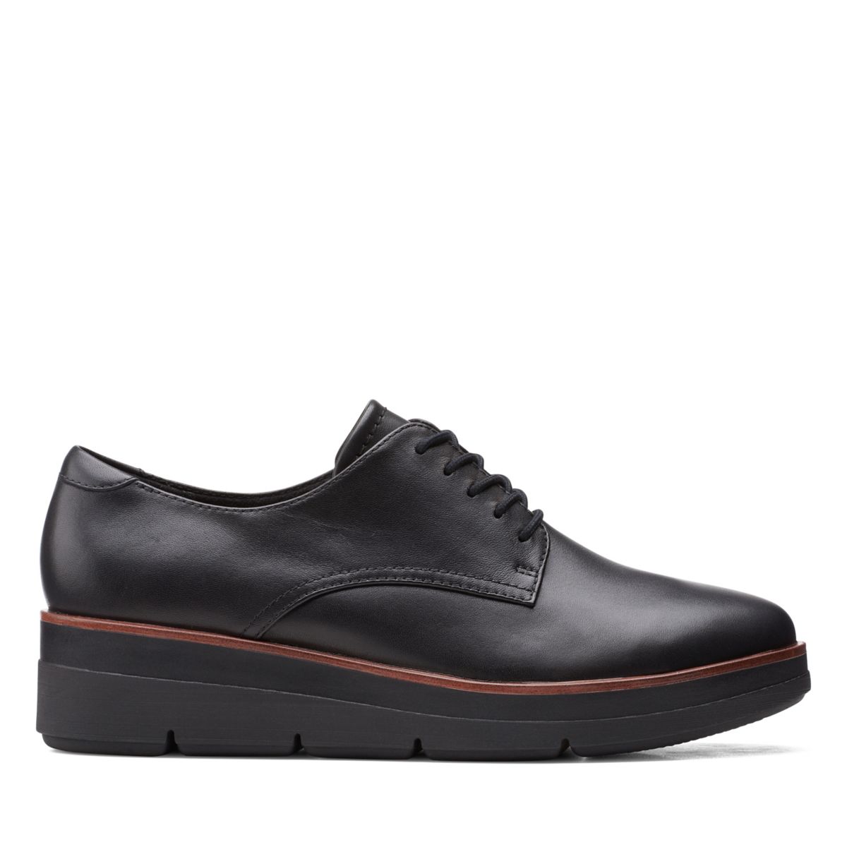 Zapatos Oxford Clarks Shaylin Encaje Mujer Negras | 41122246